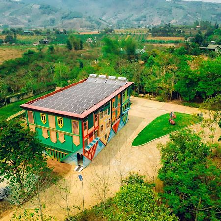 Hotel Meddom Park Cao Phong Exterior foto