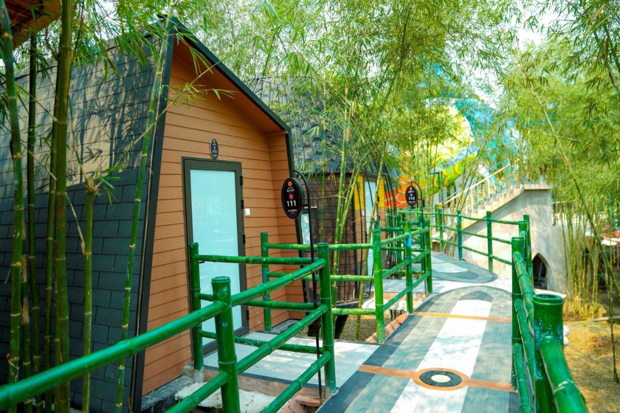 Hotel Meddom Park Cao Phong Exterior foto