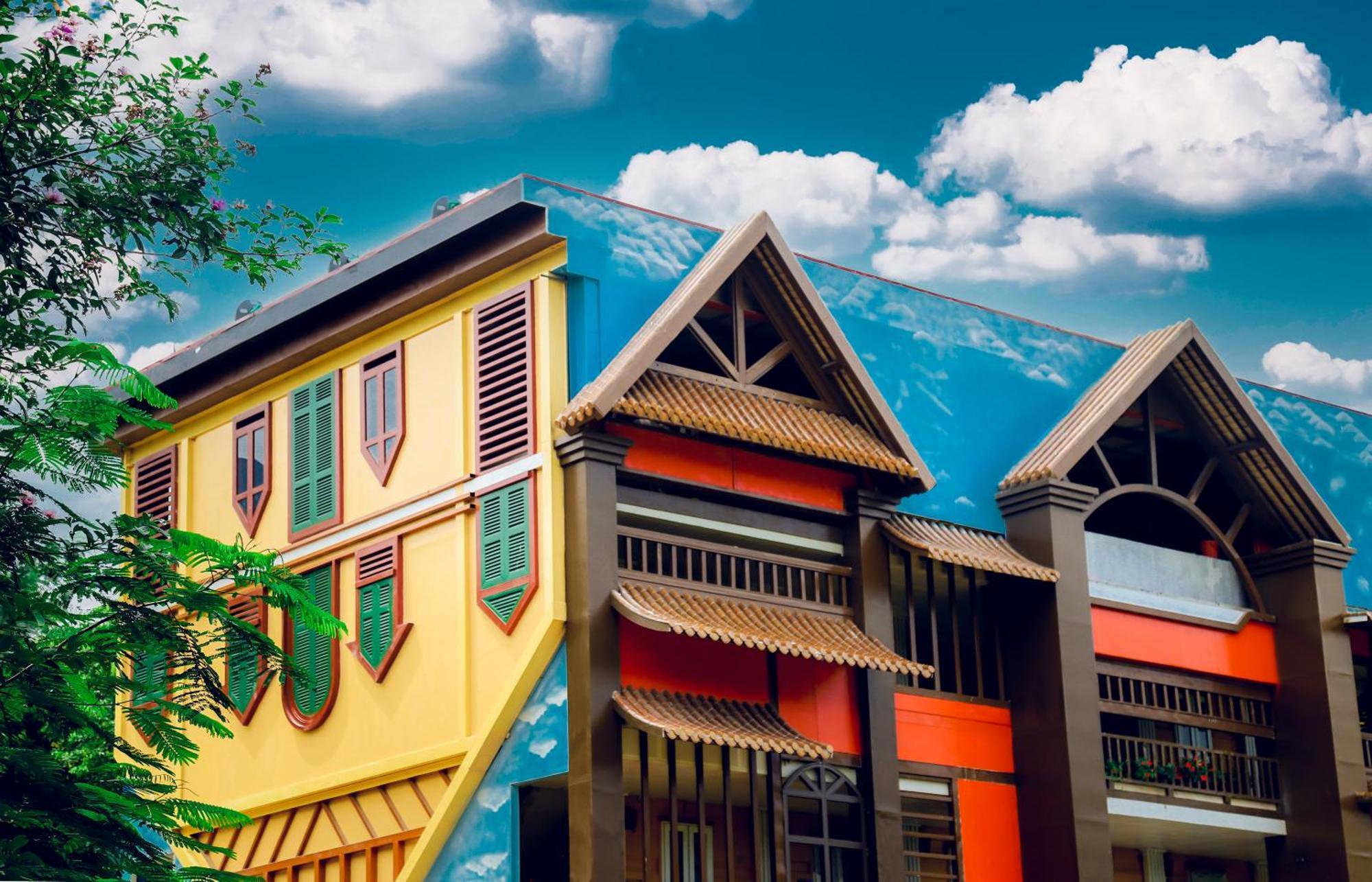 Hotel Meddom Park Cao Phong Exterior foto