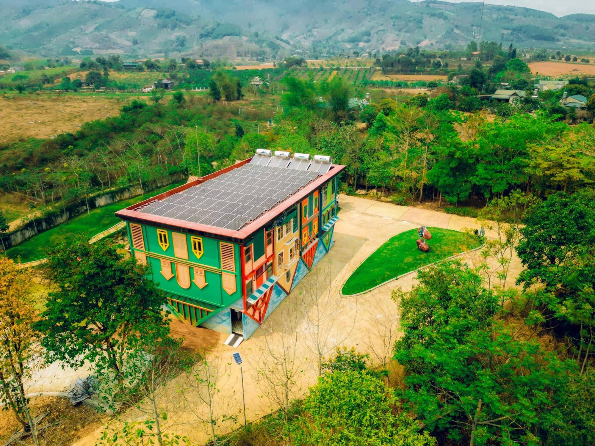 Hotel Meddom Park Cao Phong Exterior foto