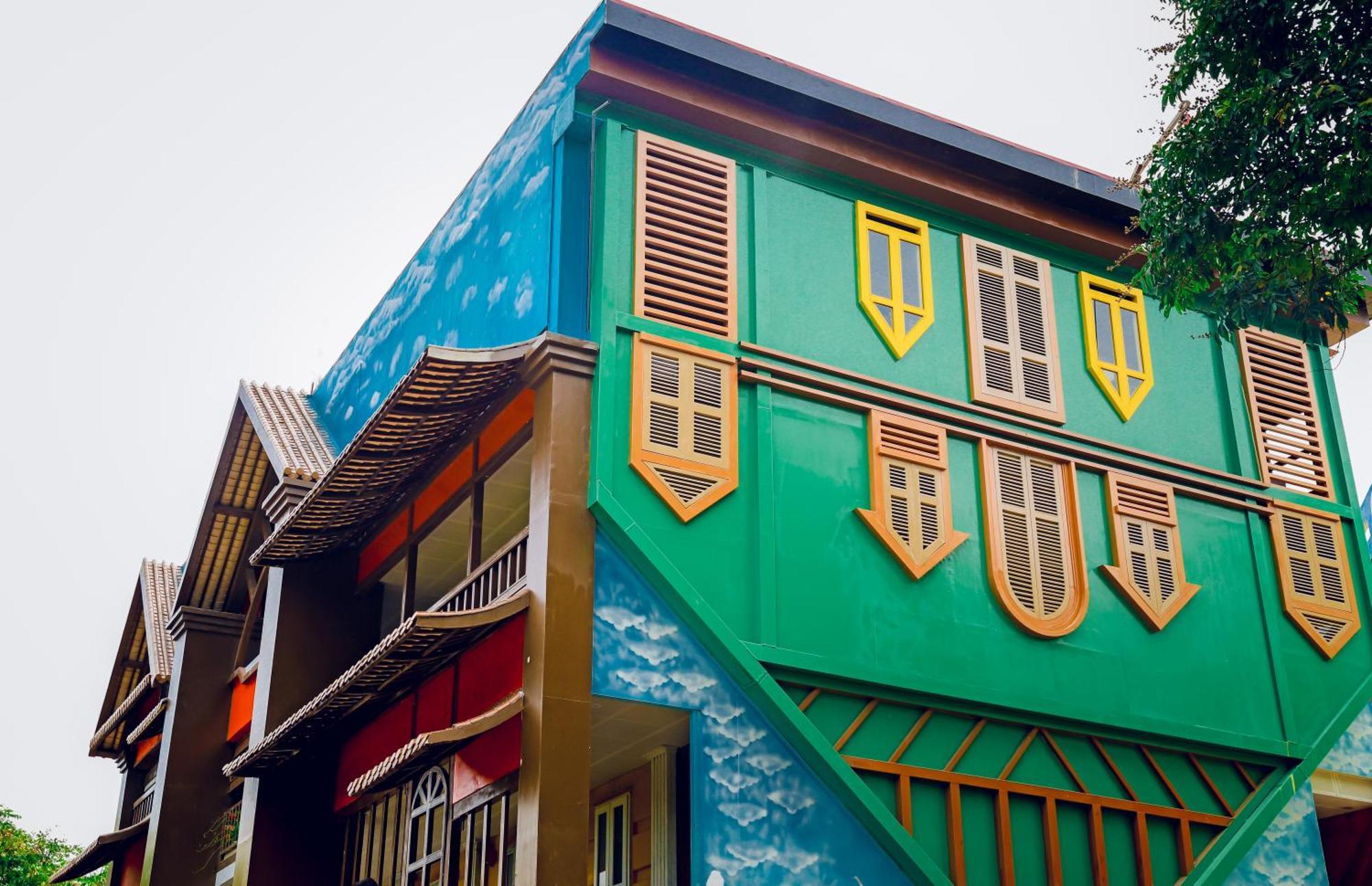 Hotel Meddom Park Cao Phong Exterior foto