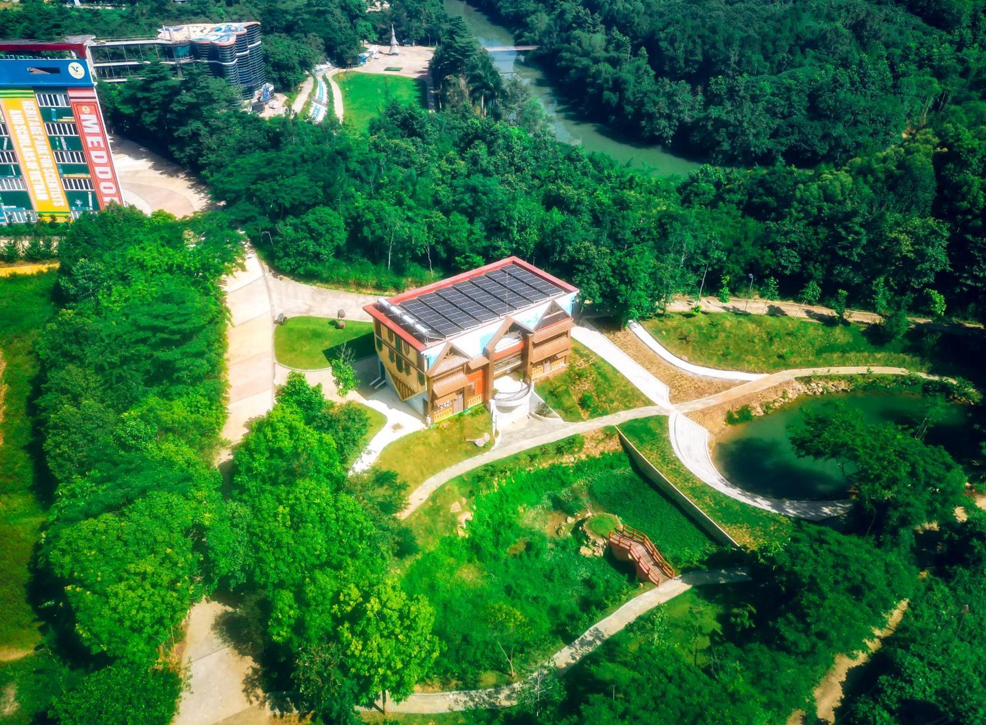 Hotel Meddom Park Cao Phong Exterior foto