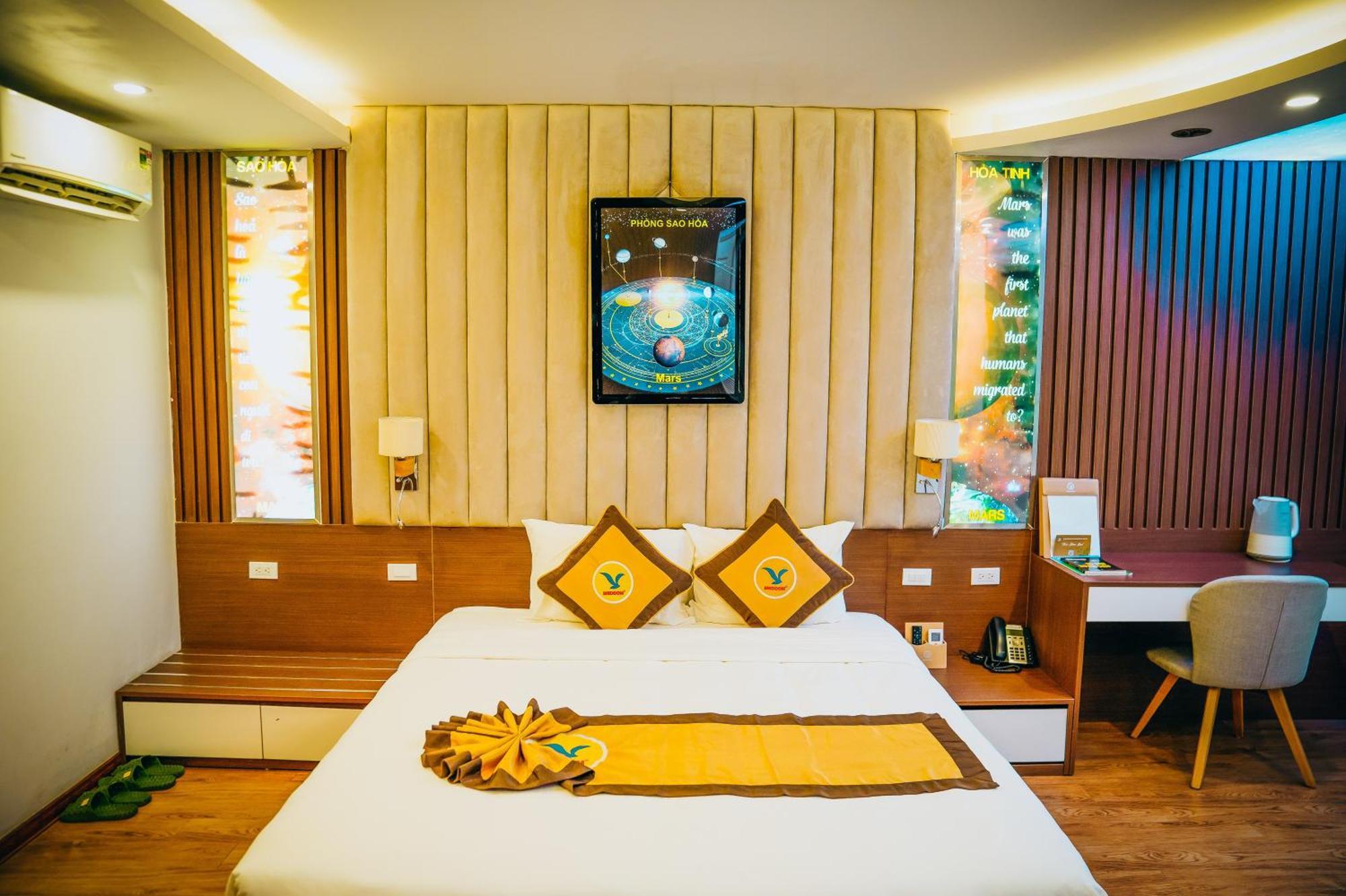Hotel Meddom Park Cao Phong Exterior foto
