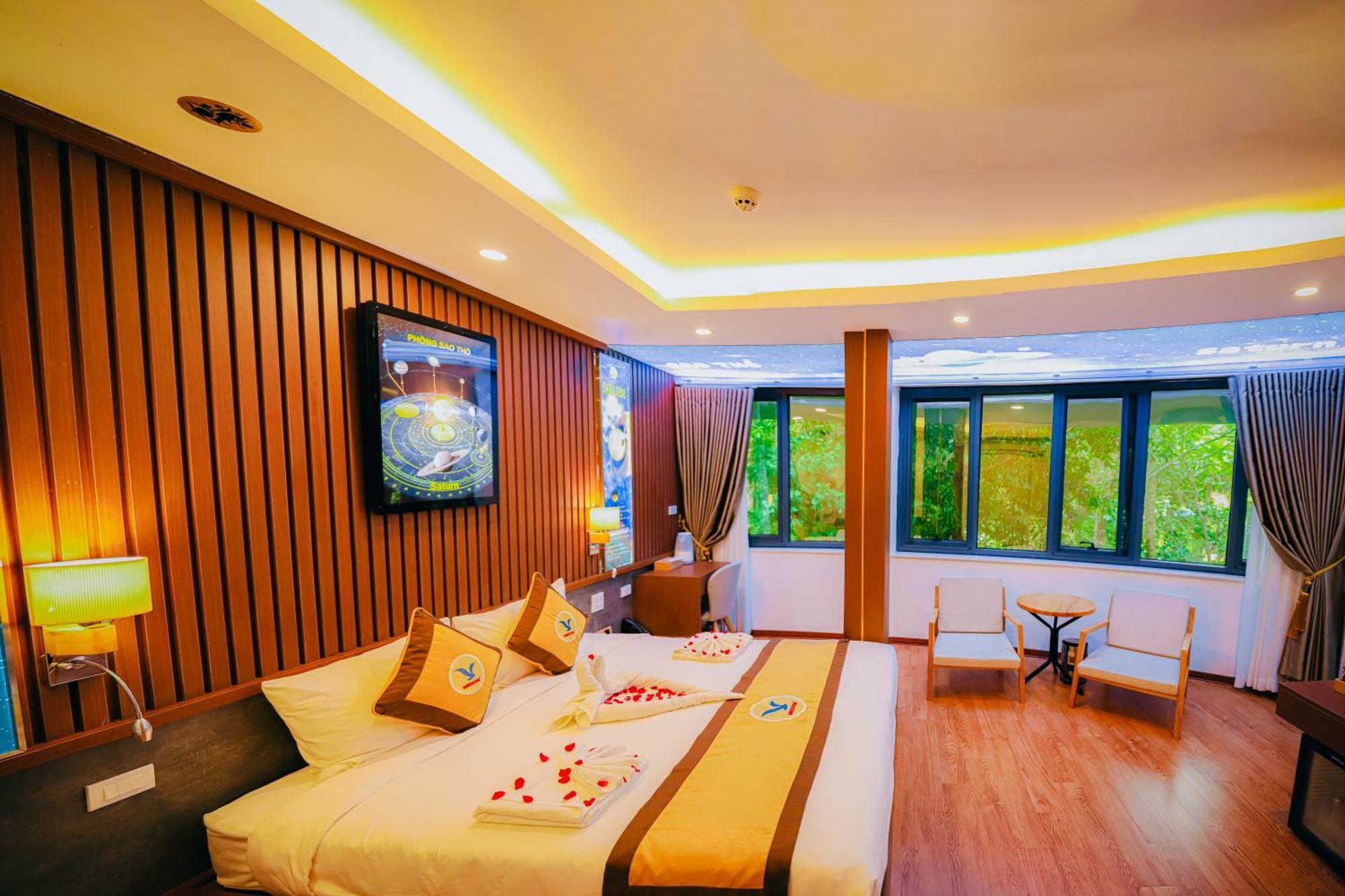 Hotel Meddom Park Cao Phong Exterior foto