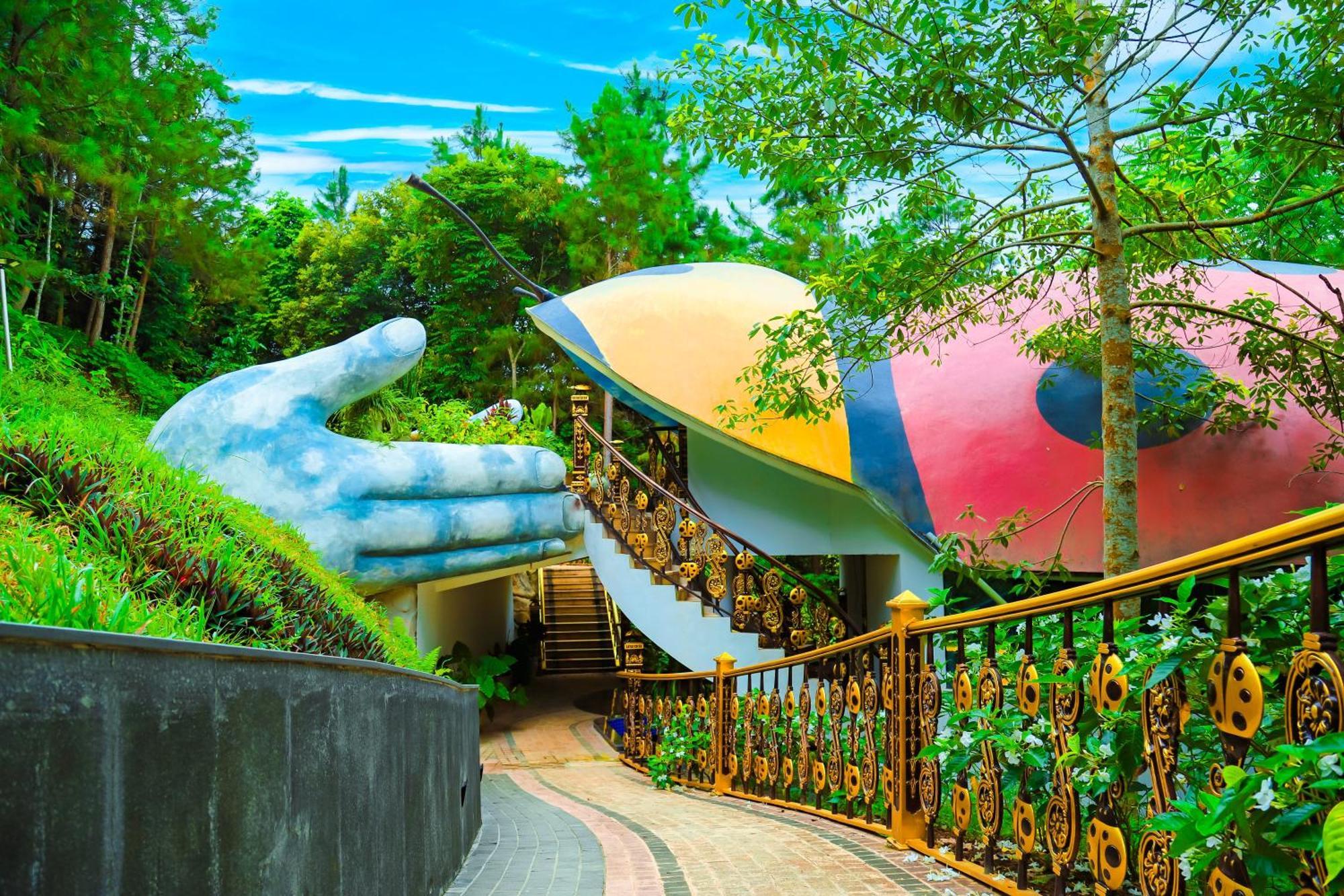 Hotel Meddom Park Cao Phong Exterior foto